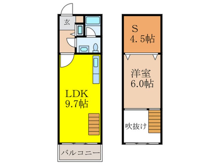 間取図 ル・アストル