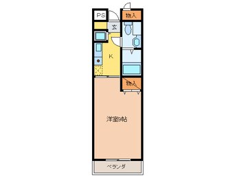 間取図 サンピラー茨木ｂｙＫ＆Ｉ