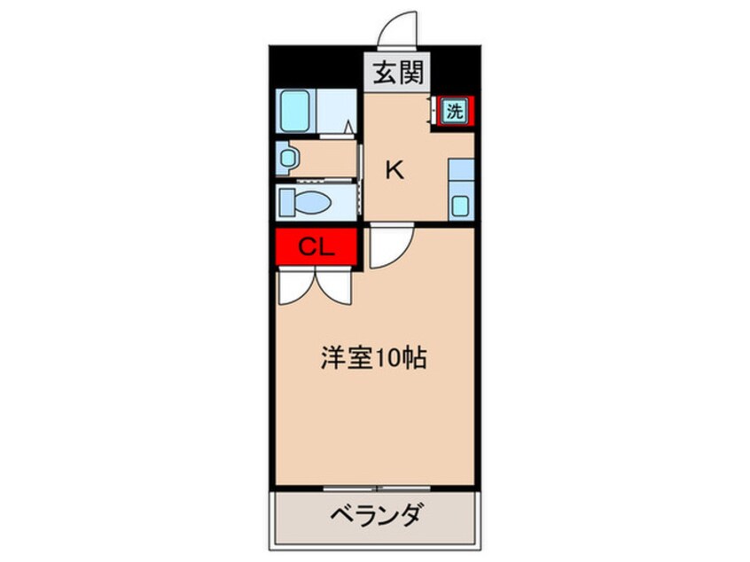 間取図 カ－サスペリオ－レⅡ