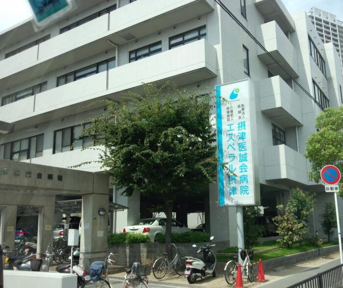 摂津医誠会病院(病院)まで480m ピンクパンサ－