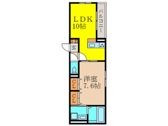 間取図 グレイスコート神戸住吉