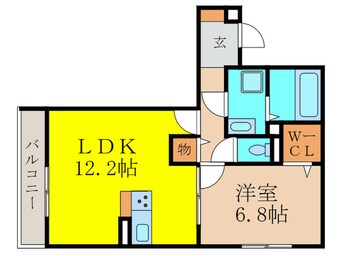 間取図 グレイスコート神戸住吉