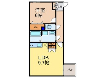 間取図 ノイヴェル大宮