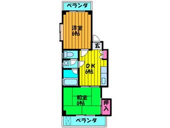 間取図 ハイツフェニックス