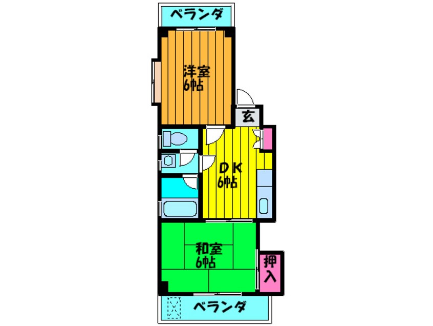 間取図 ハイツフェニックス
