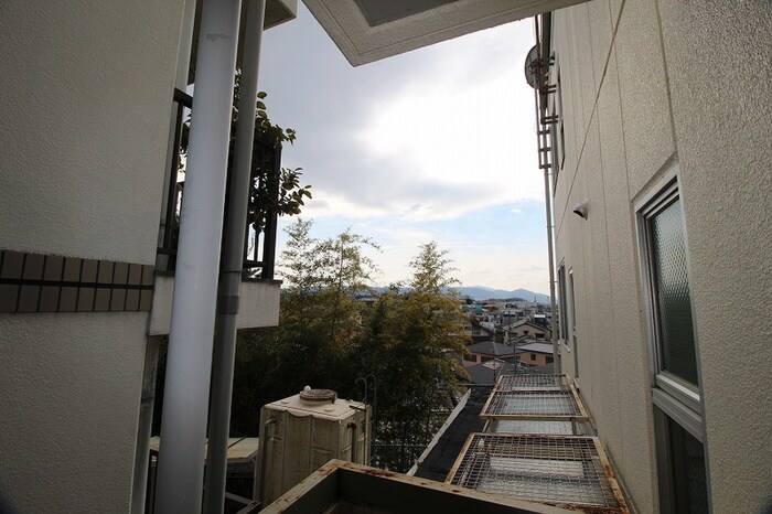 室内からの展望 香里園弐番館