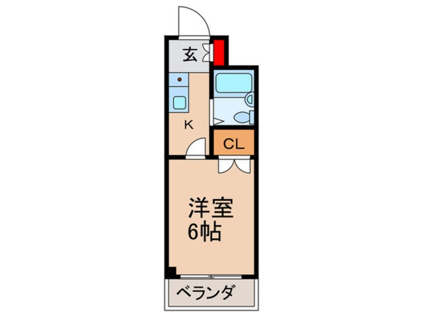 間取図 コーポ矢野