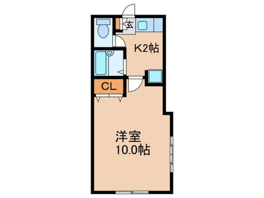 間取図 北一ビル新館