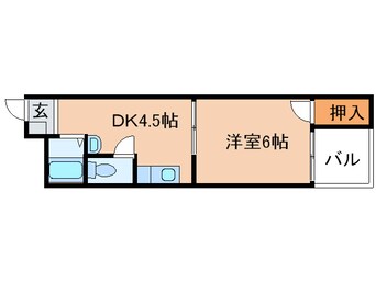 間取図 ダンディーＡ