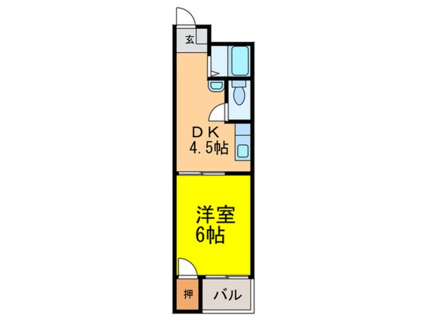 間取図 ダンディーＡ