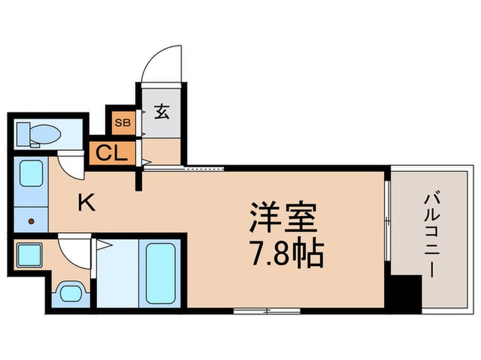 間取り図 フレール烏丸五条