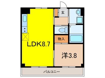 間取図 エンベロップ宝塚