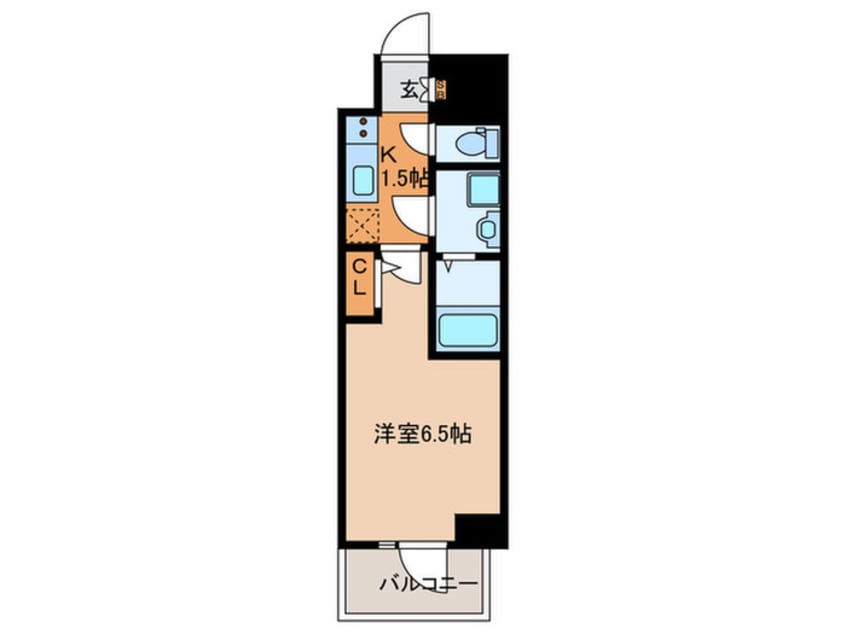 間取図 S-RSIDENCE高井田ｂｅｌｅｔａ