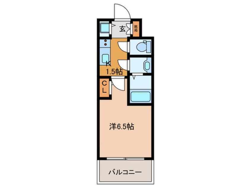 間取図 S-RSIDENCE高井田ｂｅｌｅｔａ