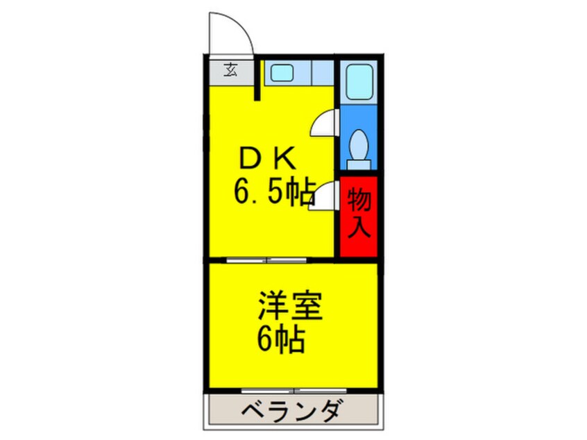 間取図 エスポワール墨江