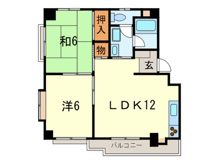 間取り図 ロイヤル城ヶ堀