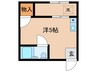 木原ハイツ 1Rの間取り