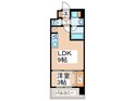 仮)スプランディッド弁天町WESTの間取図