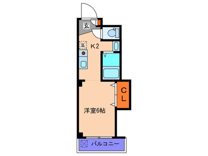 間取り図 グロースハイツ天満Ⅱ