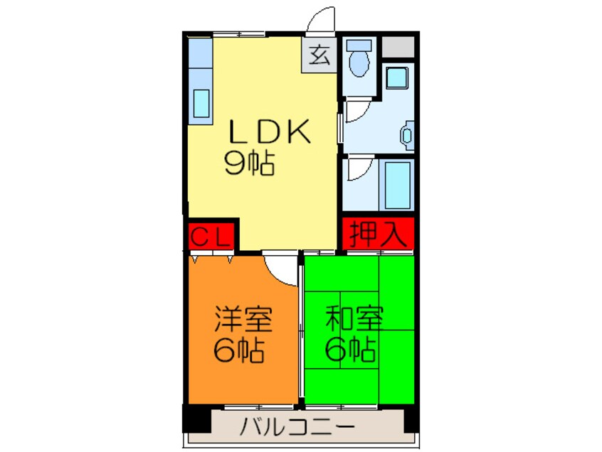 間取図 TSUJIHANAﾋﾞﾙﾃﾞｨﾝｸﾞ