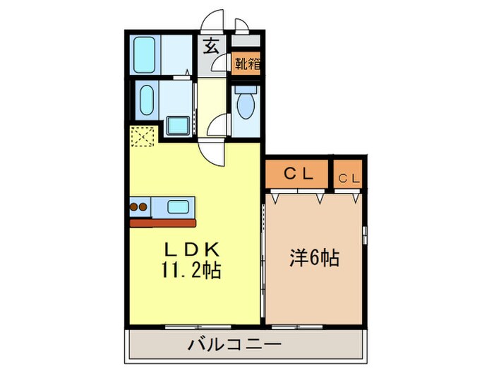 間取り図 サウスメゾンひまわり