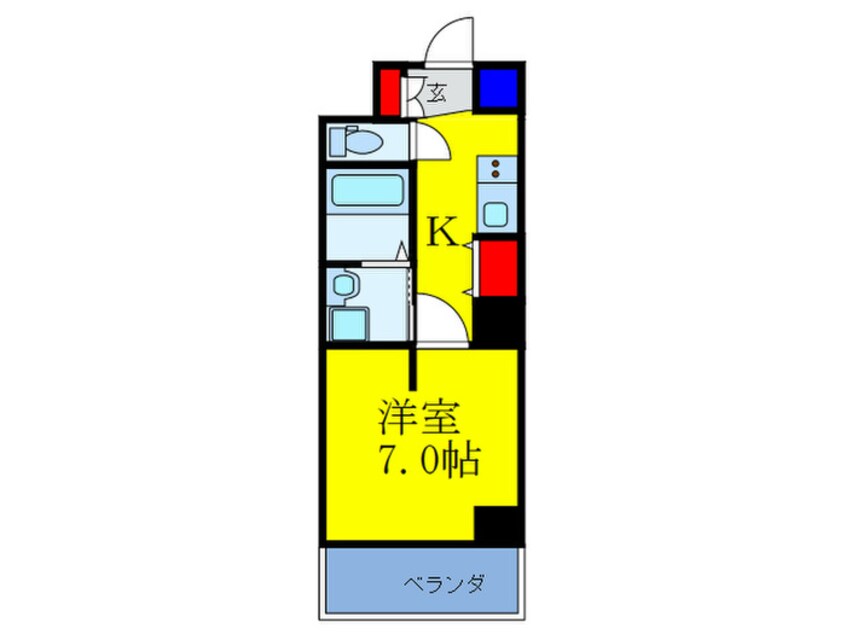 間取図 サンヴィラ千林