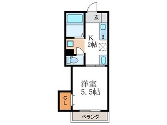 間取図 Ｍｉｏ聖護院