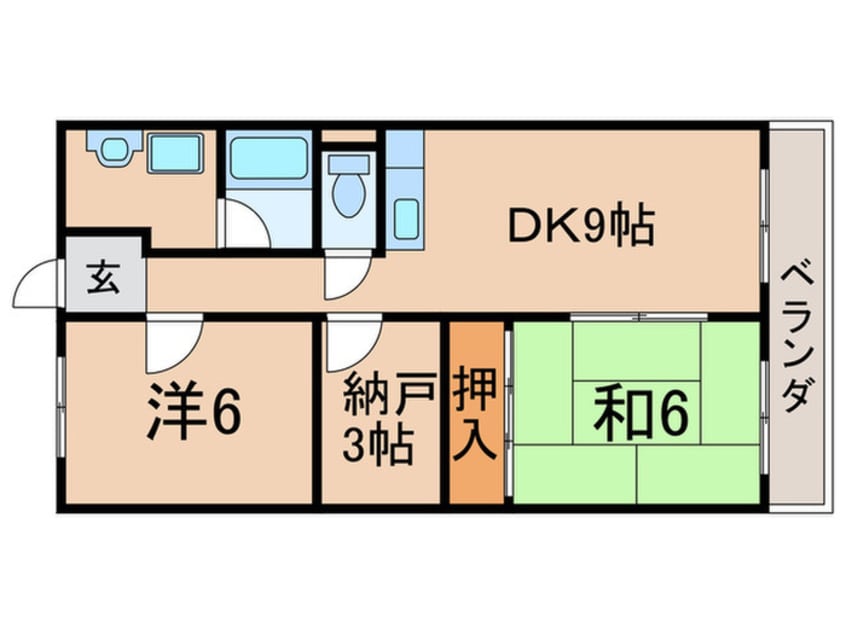 間取図 リイツマンション