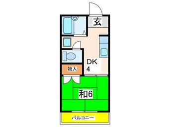 間取図 ドミール寿