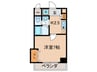 Ｍ　ＰＬＡＺＡ住吉公園壱番館 1Kの間取り