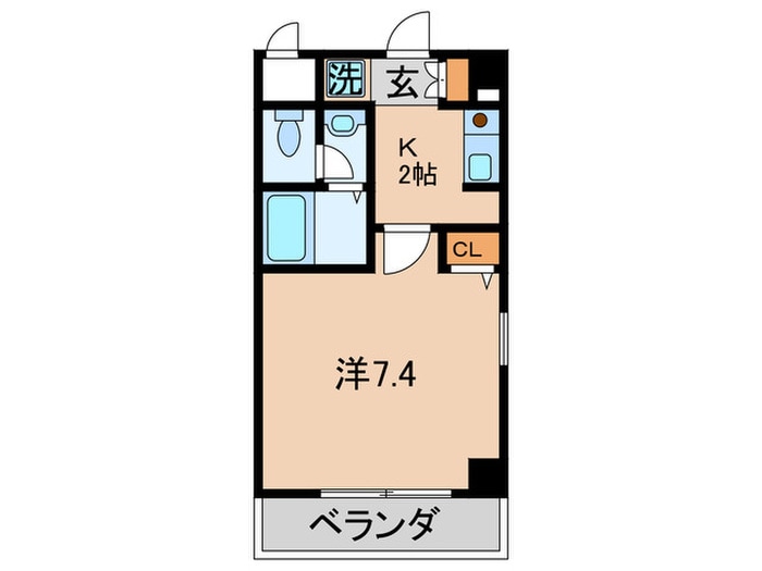 間取り図 Ｍ　ＰＬＡＺＡ住吉公園壱番館