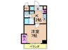 Ｍ　ＰＬＡＺＡ住吉公園壱番館 1Kの間取り
