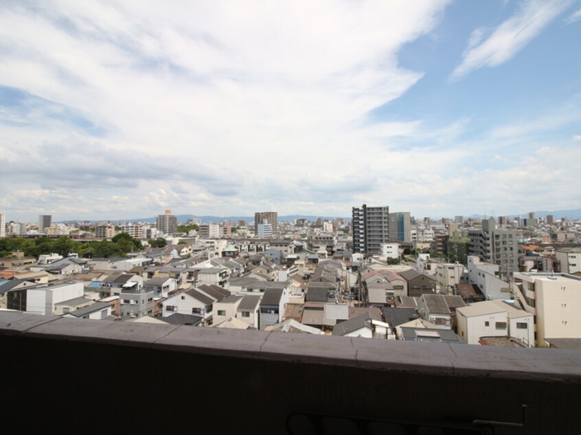 室内からの展望 Ｍ　ＰＬＡＺＡ住吉公園壱番館