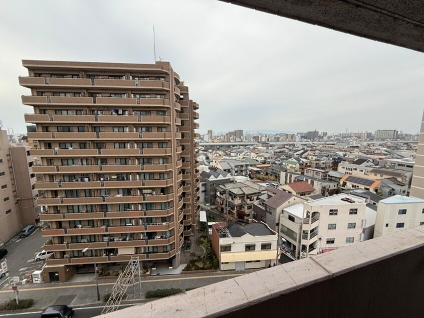 室内からの展望 Ｍ　ＰＬＡＺＡ住吉公園壱番館