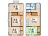 萬世ハイツ 4LDKの間取り