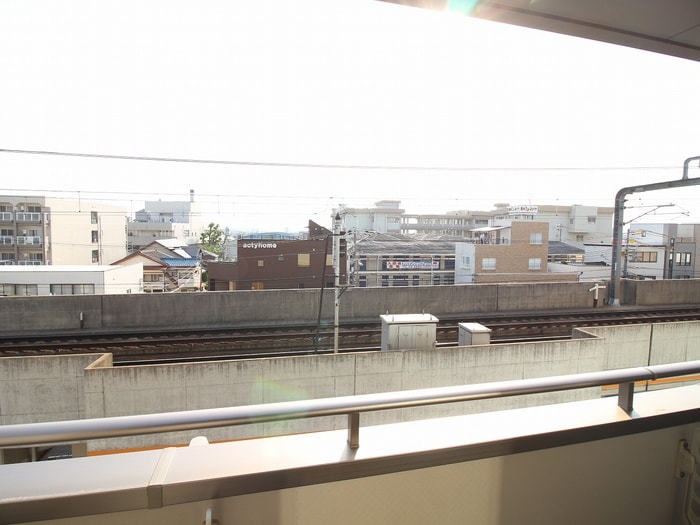 室内からの展望 ロイヤルコート岡町