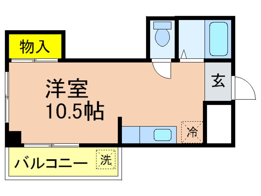 間取図 第１稲田マンション