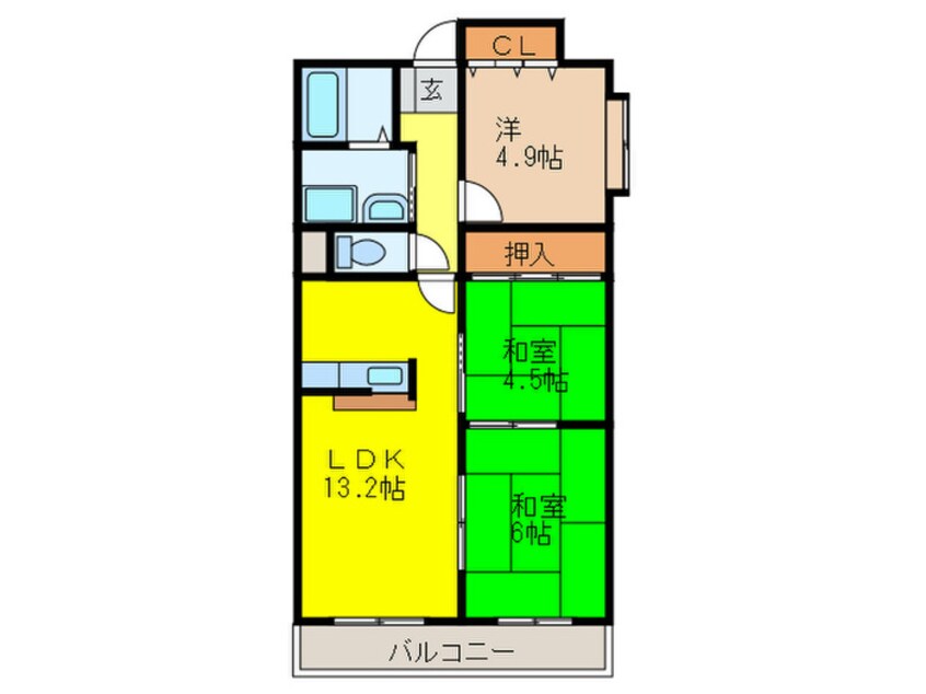 間取図 エクセル山本