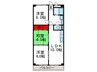 マンション翠 3LDKの間取り