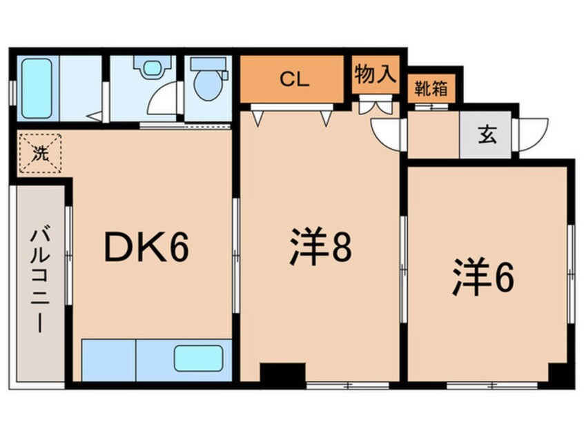 間取図 川上マンション