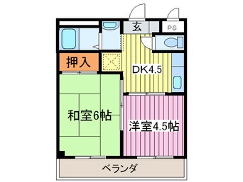 間取図 アミティ－Ⅱ