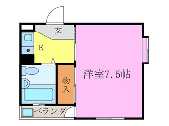 間取図 メゾン輝