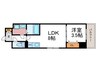 仮)CRESTTAPP京都西京極dex(601) 1LDKの間取り