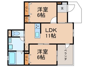 間取図 へーベル上甲東園【旭化成】