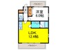 プレジオ御幣島 1LDKの間取り