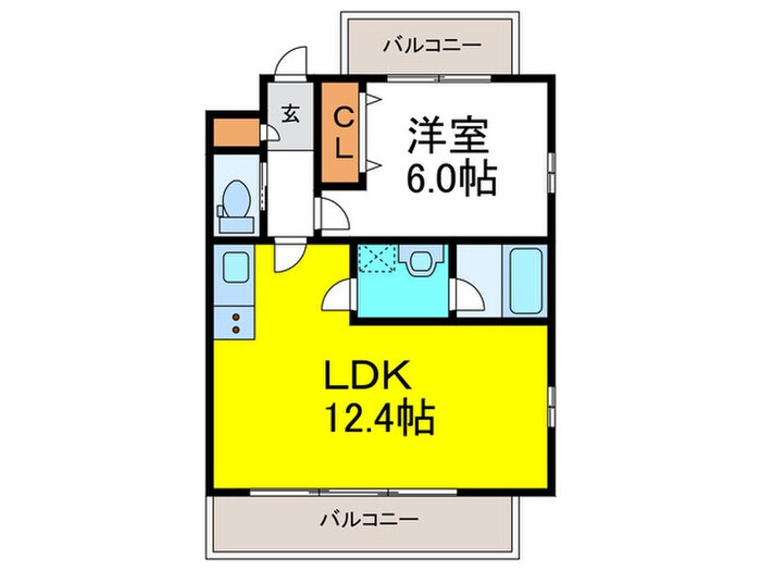 間取り図 プレジオ御幣島
