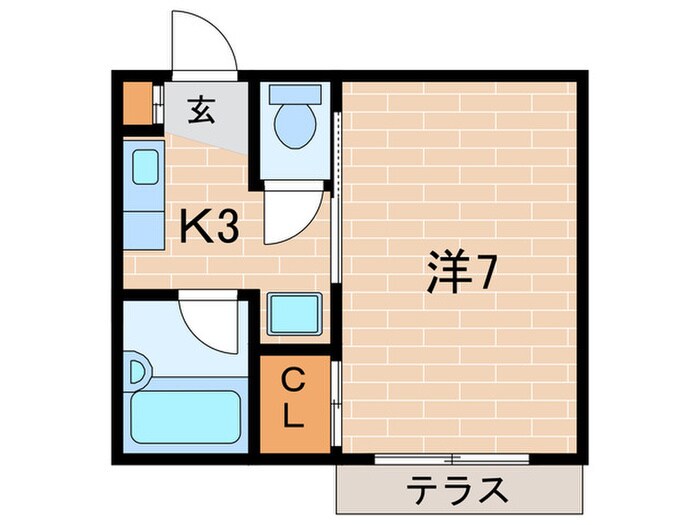 間取り図 エステ－トＡＭＩ