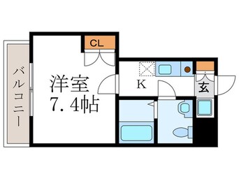 間取図 ソ－シア西院