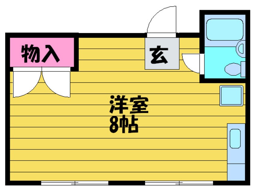 間取図 ファ－スト太子橋