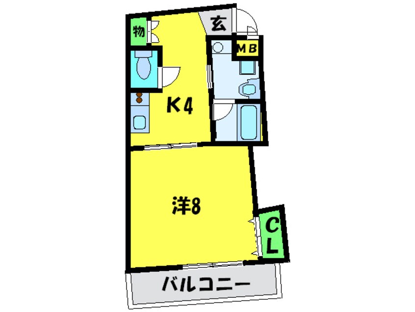 間取図 ウイングなかもず